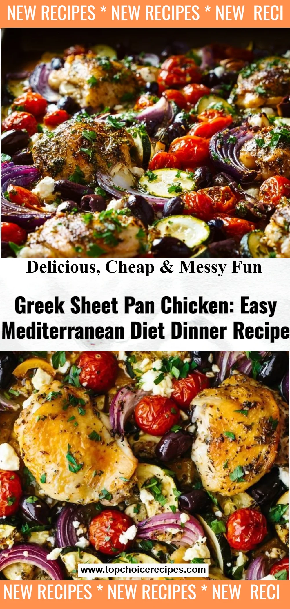 Greek Sheet Pan Chicken