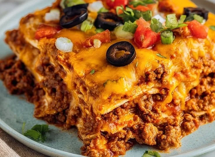 Ground Turkey Taco Casserole