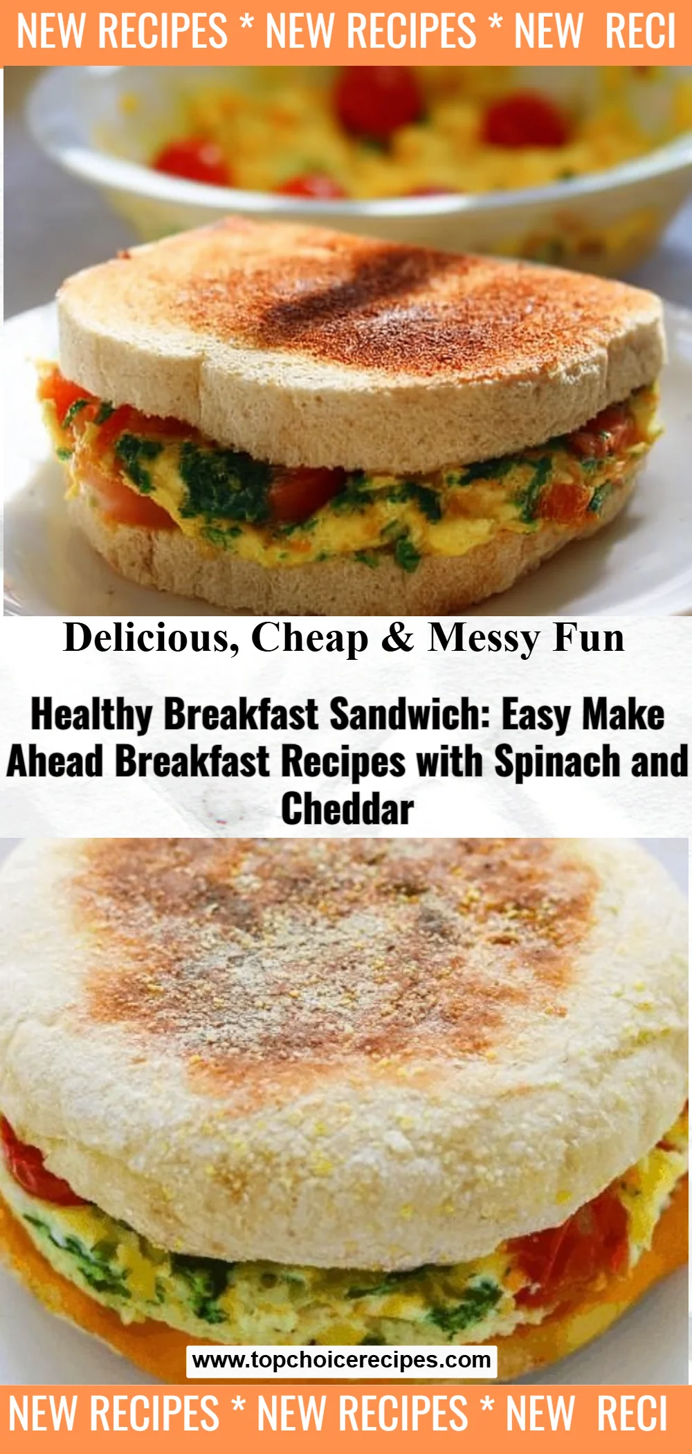 Healthy Breakfast Sandwich