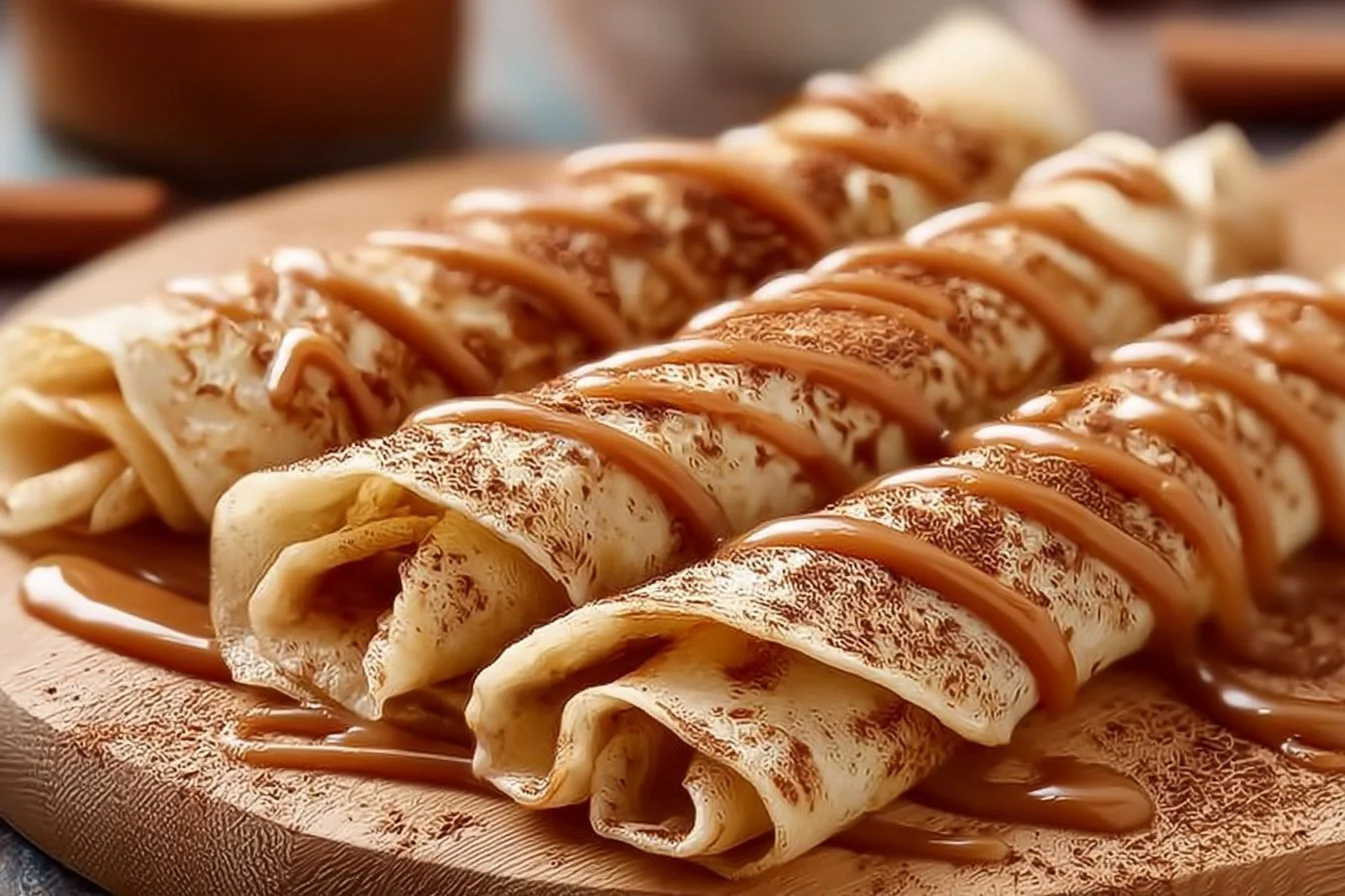 High Protein Cinnamon Crepes