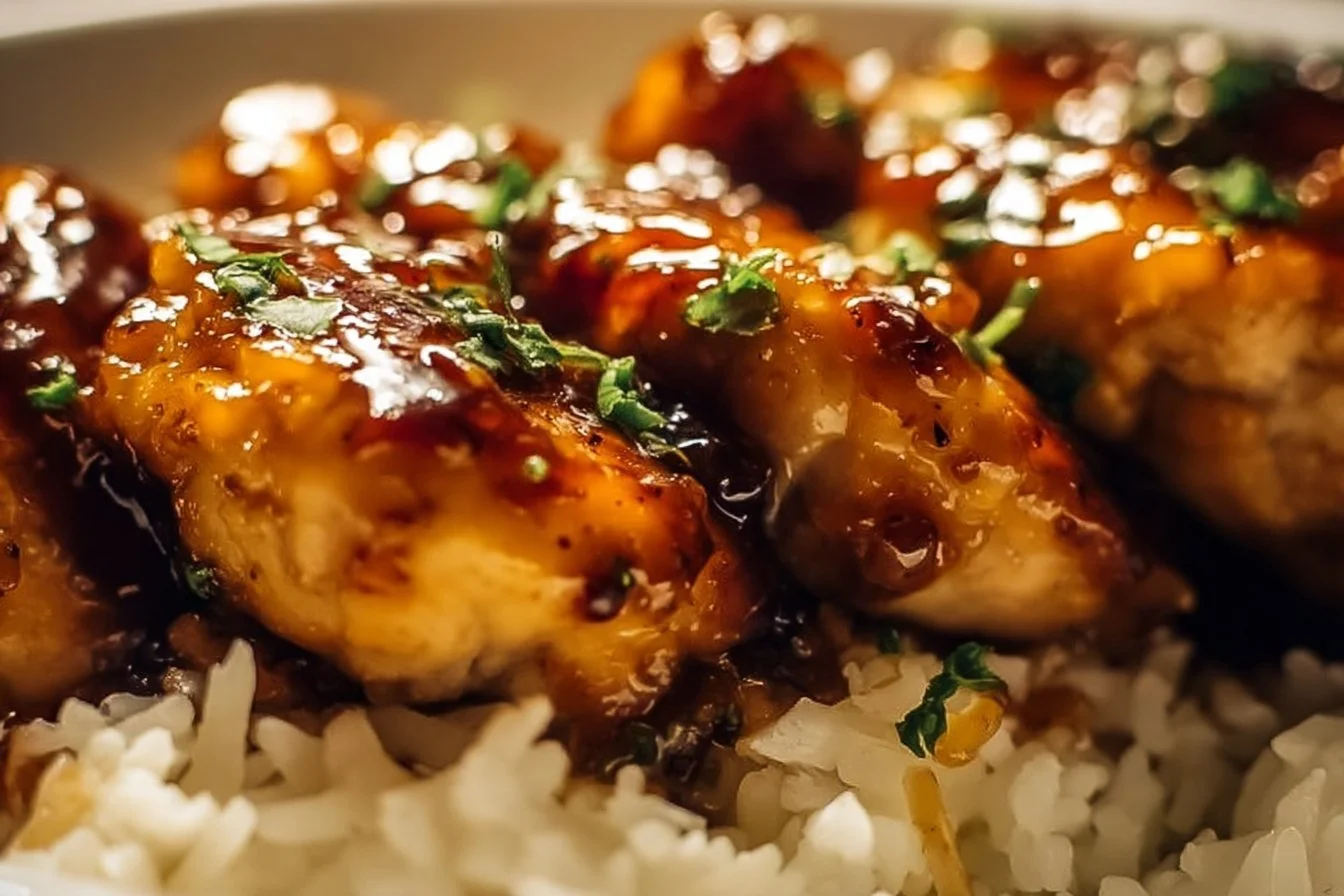 Honey Garlic Chicken Breasts