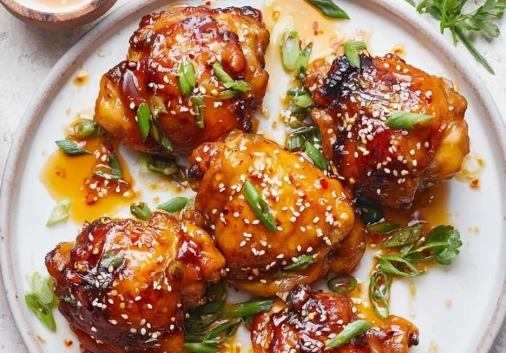 Honey Garlic Chicken Thighs