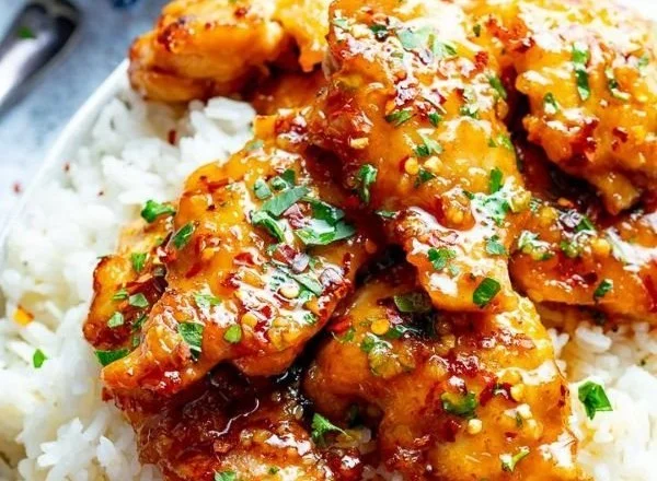 Honey Garlic Chicken Thighs