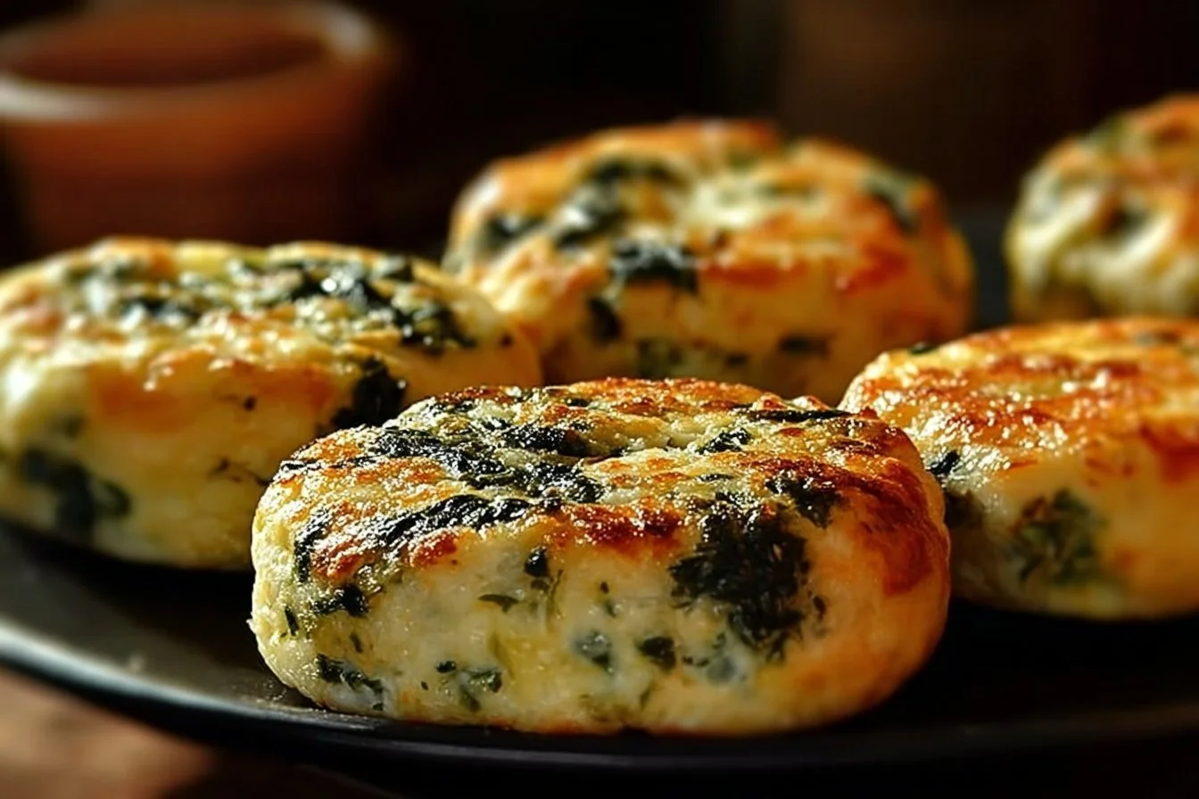 Irresistibly Easy Spinach Cottage Cheese Bagels