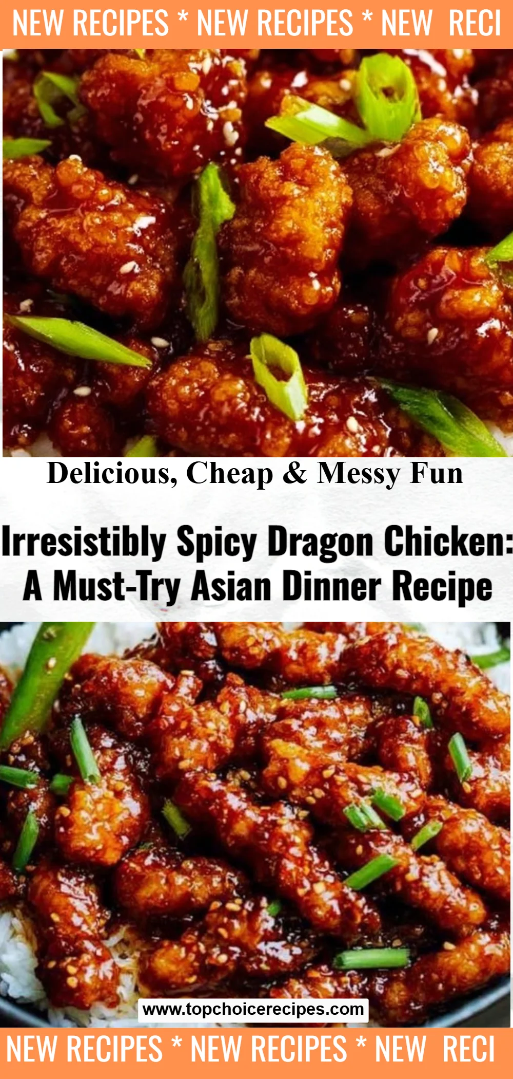 Irresistibly Spicy Dragon Chicken