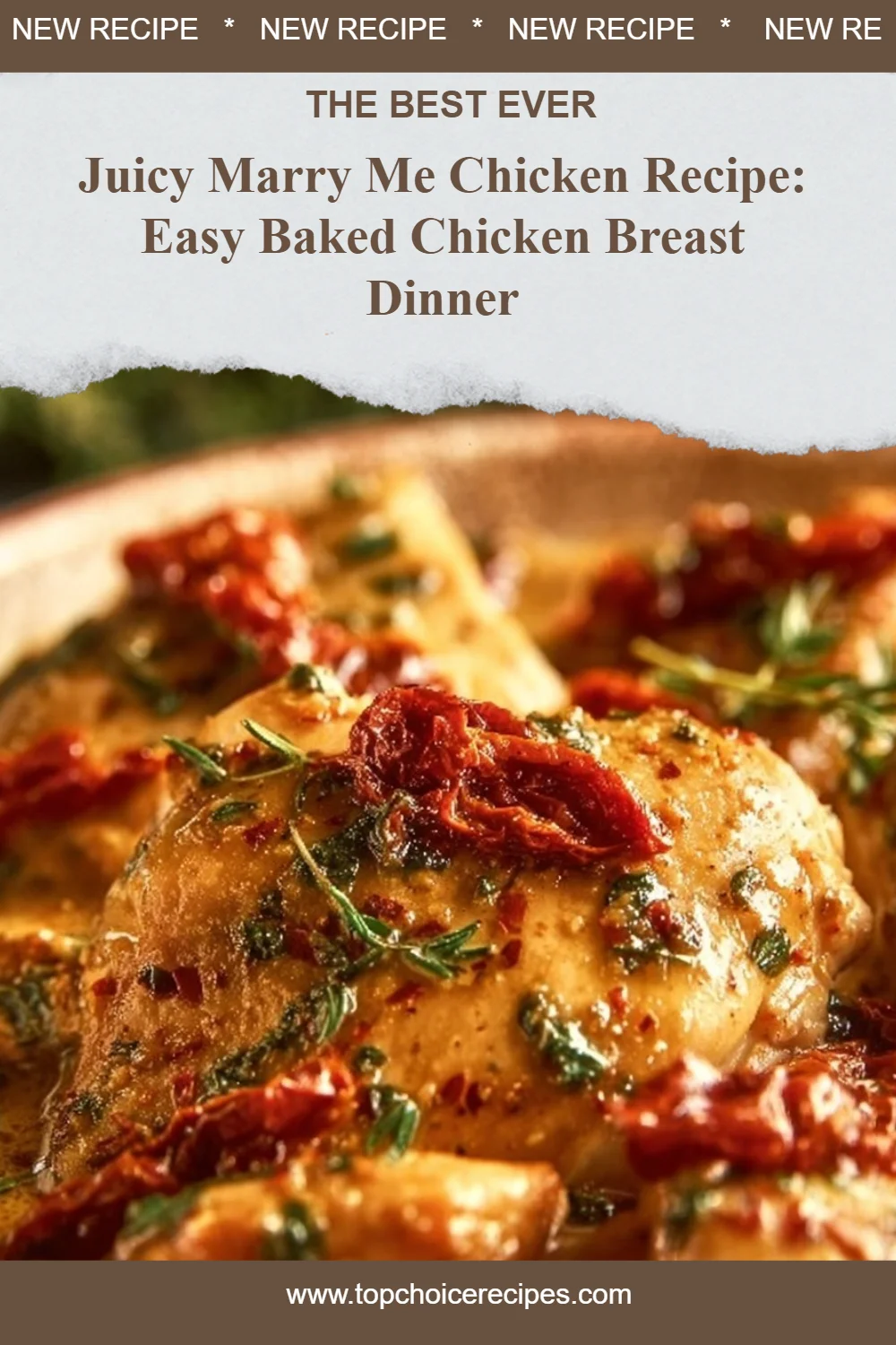 Juicy Marry Me Chicken