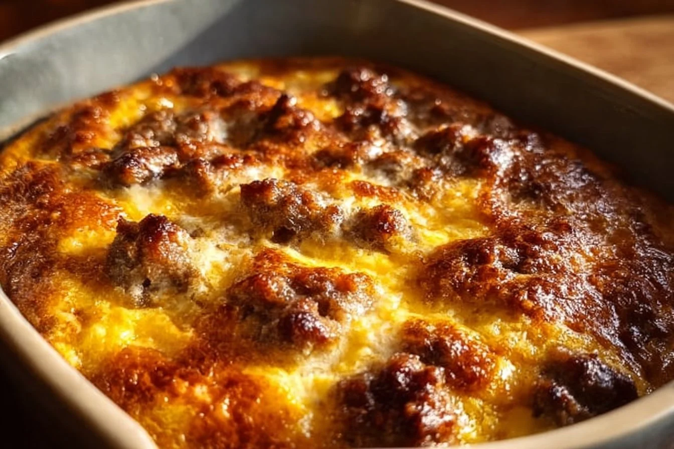 Low-Carb Sausage and Egg Casserole