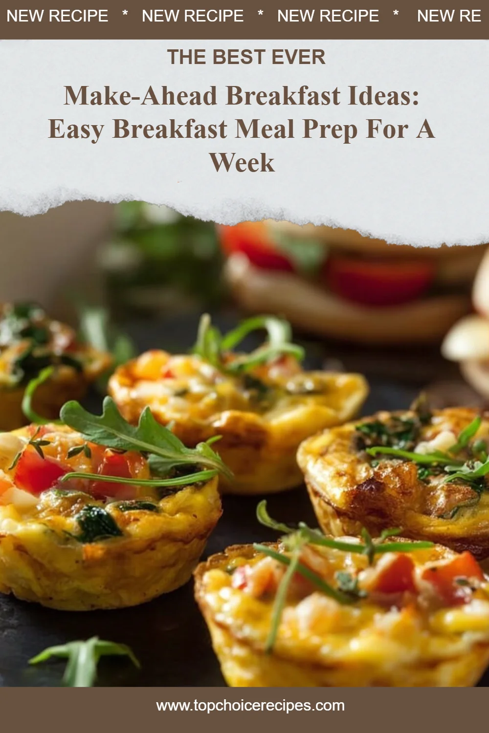 Make-Ahead Breakfast Ideas