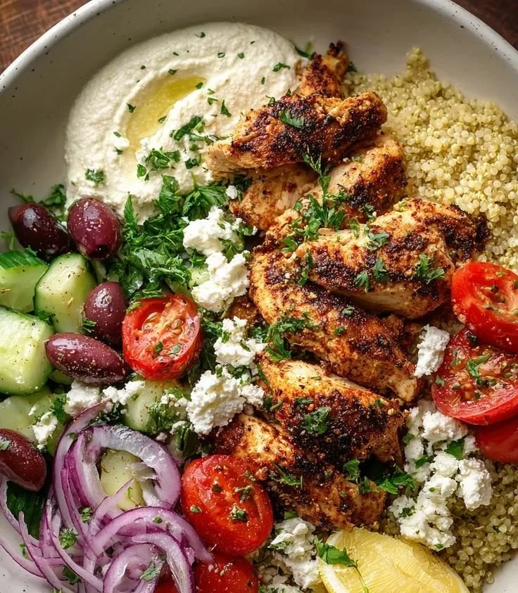 Mediterranean Chicken Bowl
