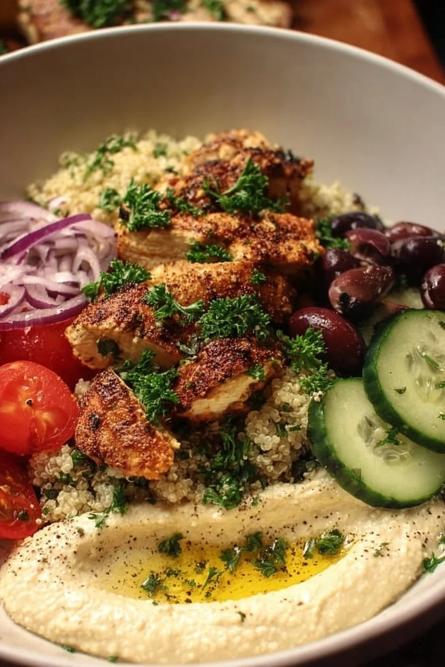 Mediterranean Chicken Bowl