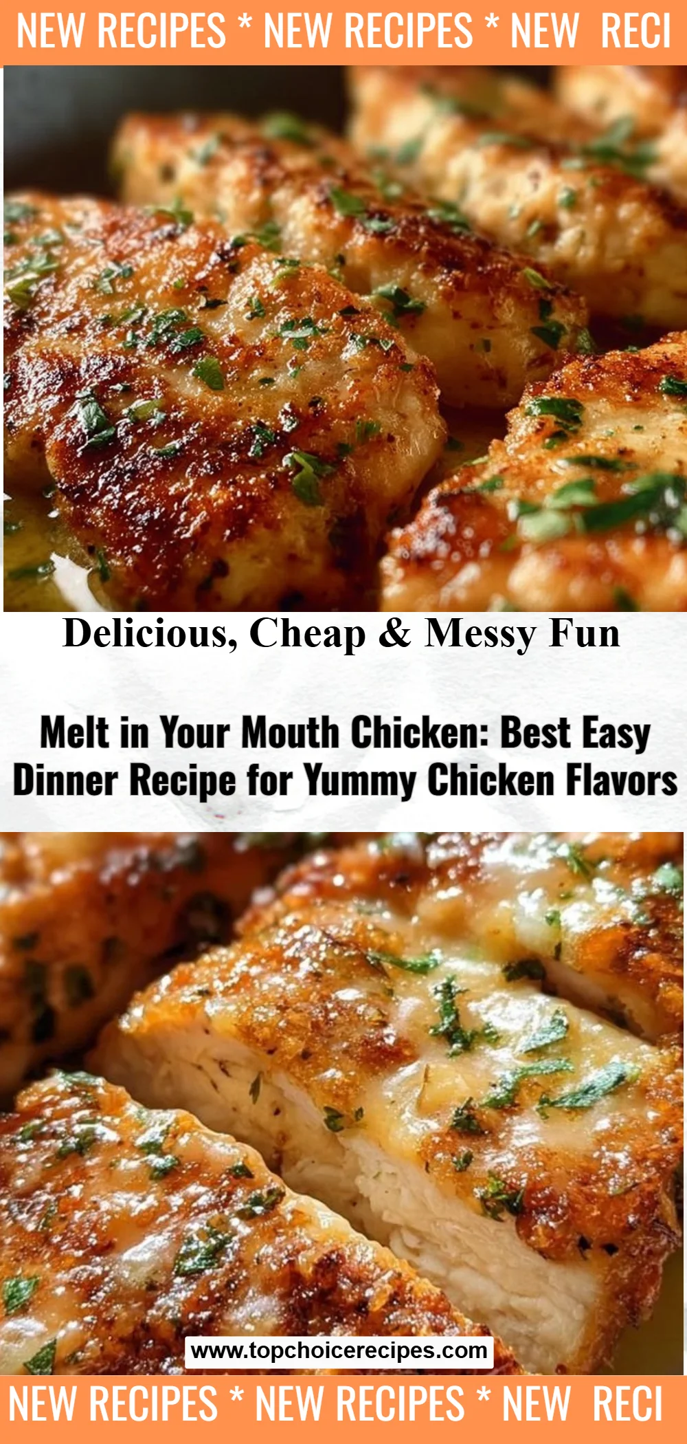 Melt in Your Mouth Chicken