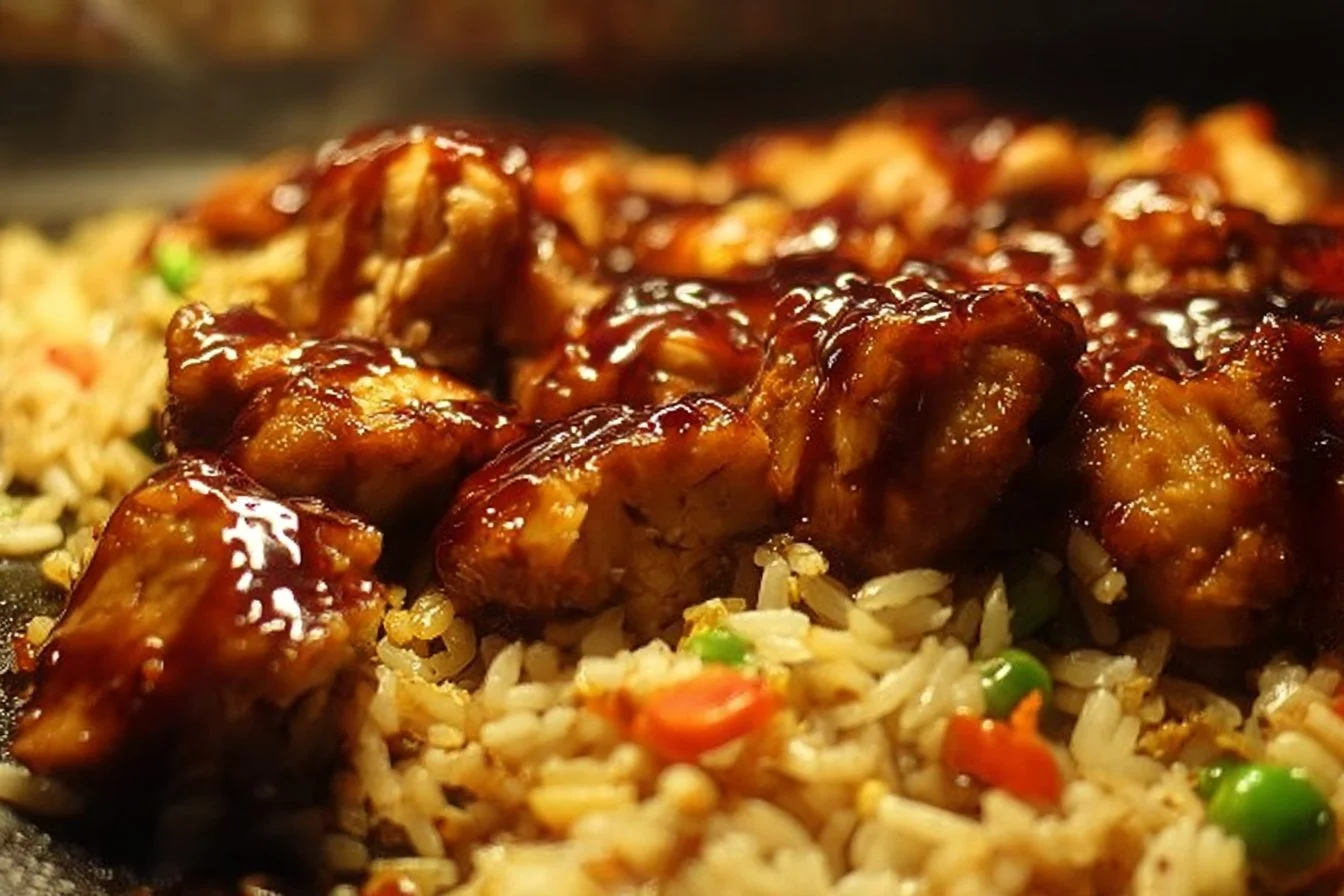 One-Pan Bold Honey BBQ Chicken Rice 3 One-Pan Bold Honey BBQ Chicken Rice