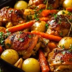 one pan roasted chicken thighs with carrots and po 2026 02 19 012420 1024x683 1 Top choice recipes