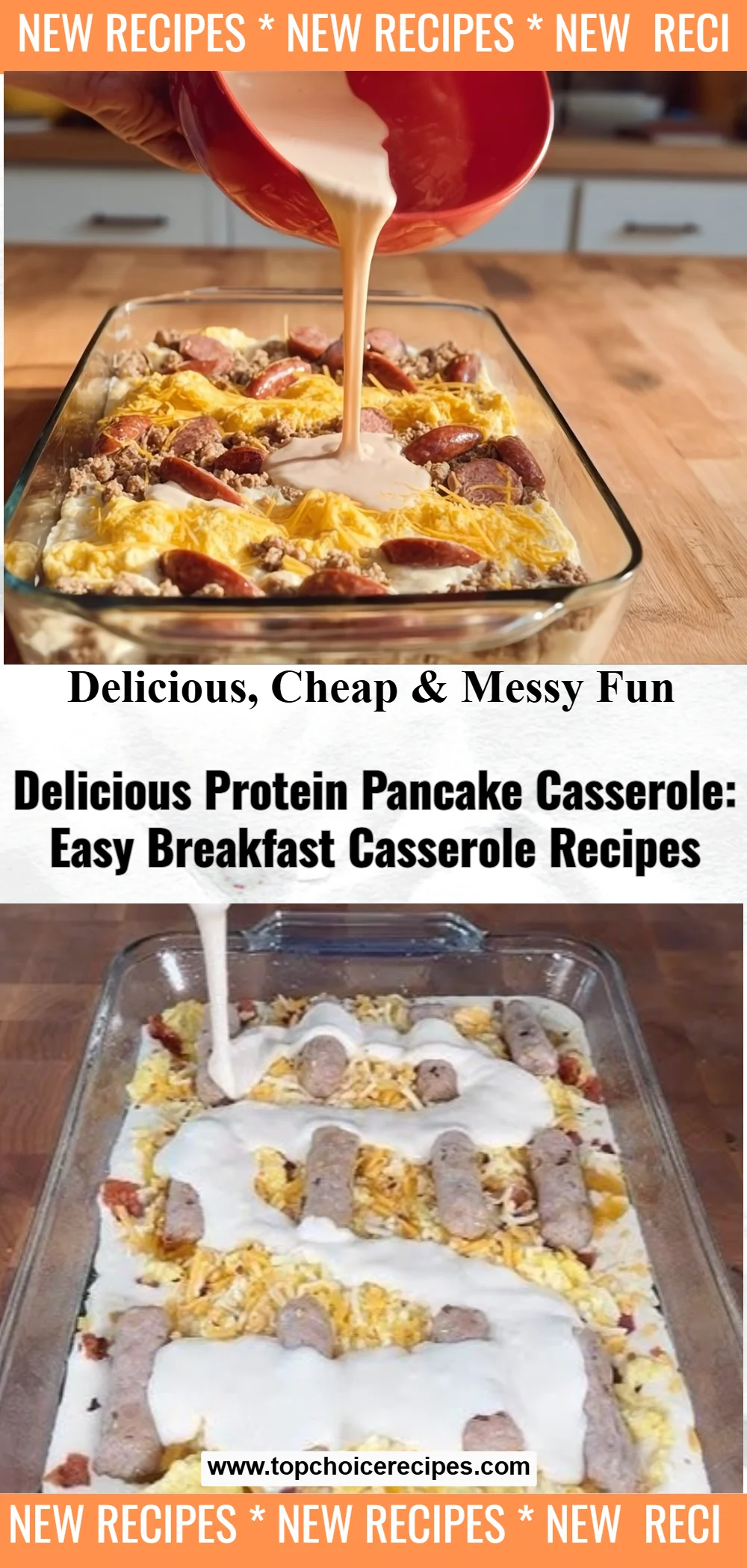 Pancake Breakfast Casserole