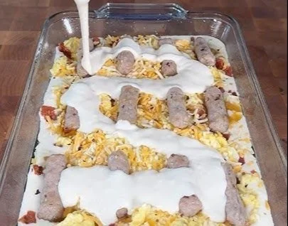 Pancake Breakfast Casserole