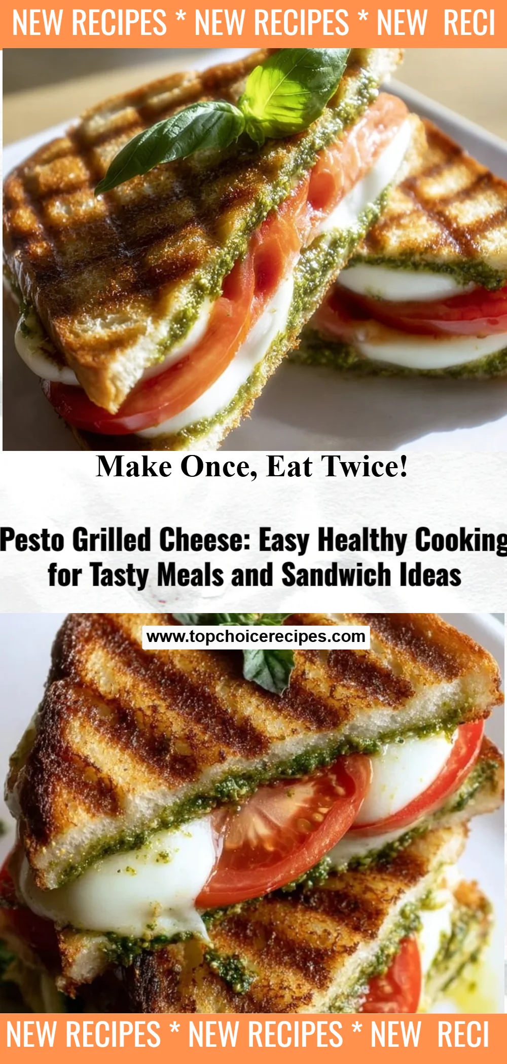Pesto Grilled Cheese