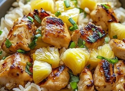 Pineapple Chicken and Rice