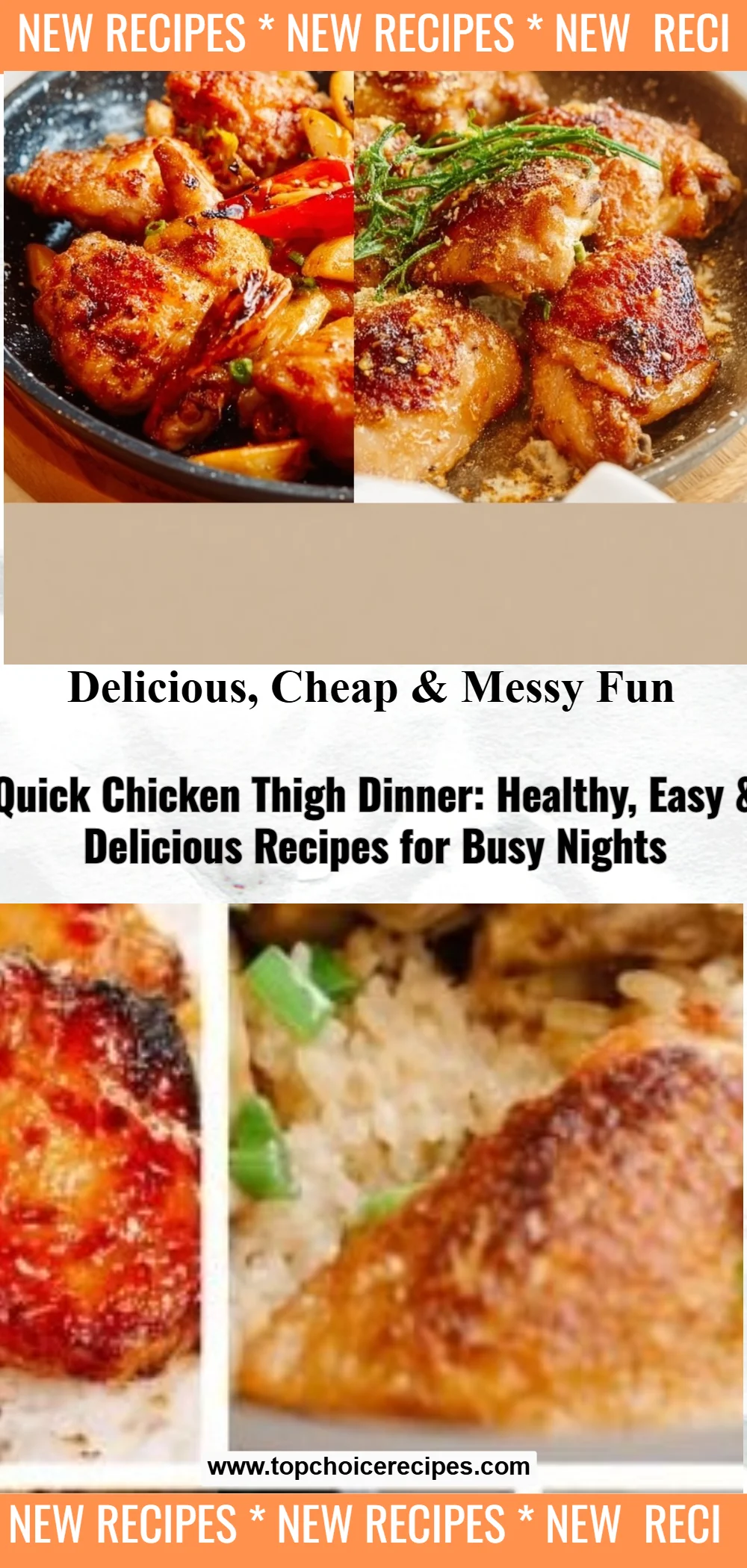 Quick Chicken Thigh Dinner