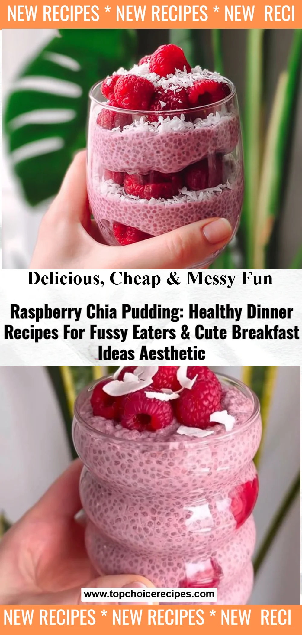 Raspberry Chia Pudding 5 Raspberry Chia Pudding