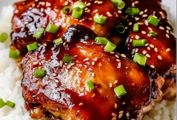 Slow Cooker Honey Garlic Chicken