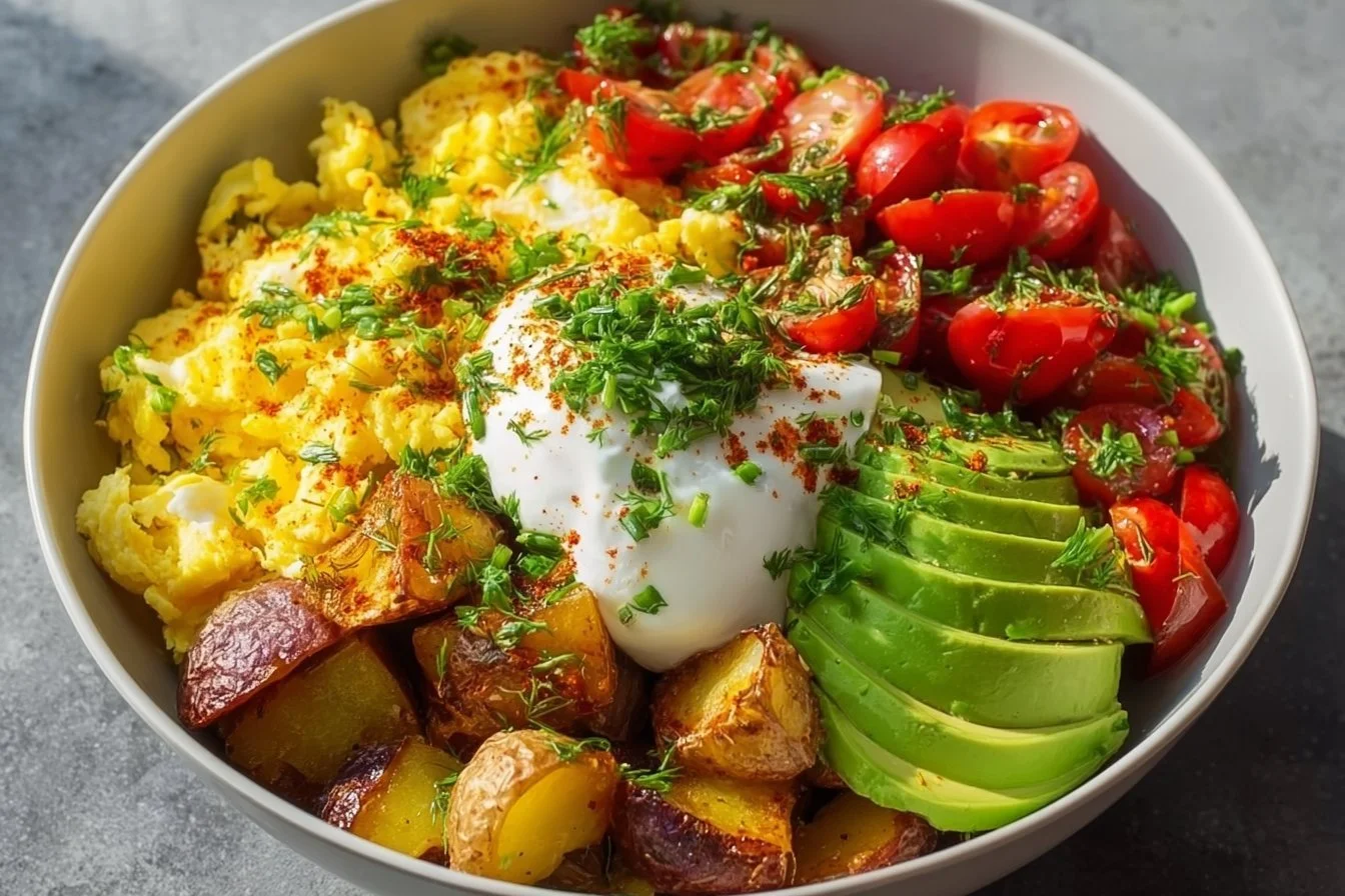 Delicious Southwest Spice Green Chile Bowl with fresh ingredients and spices