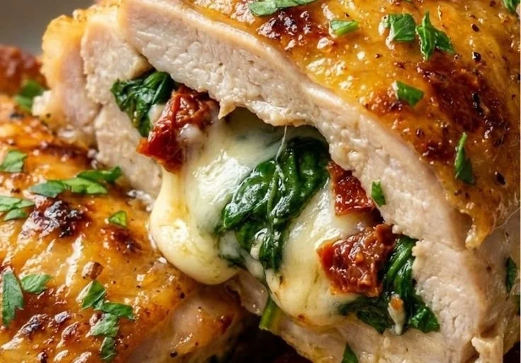 Stuffed Chicken Thighs