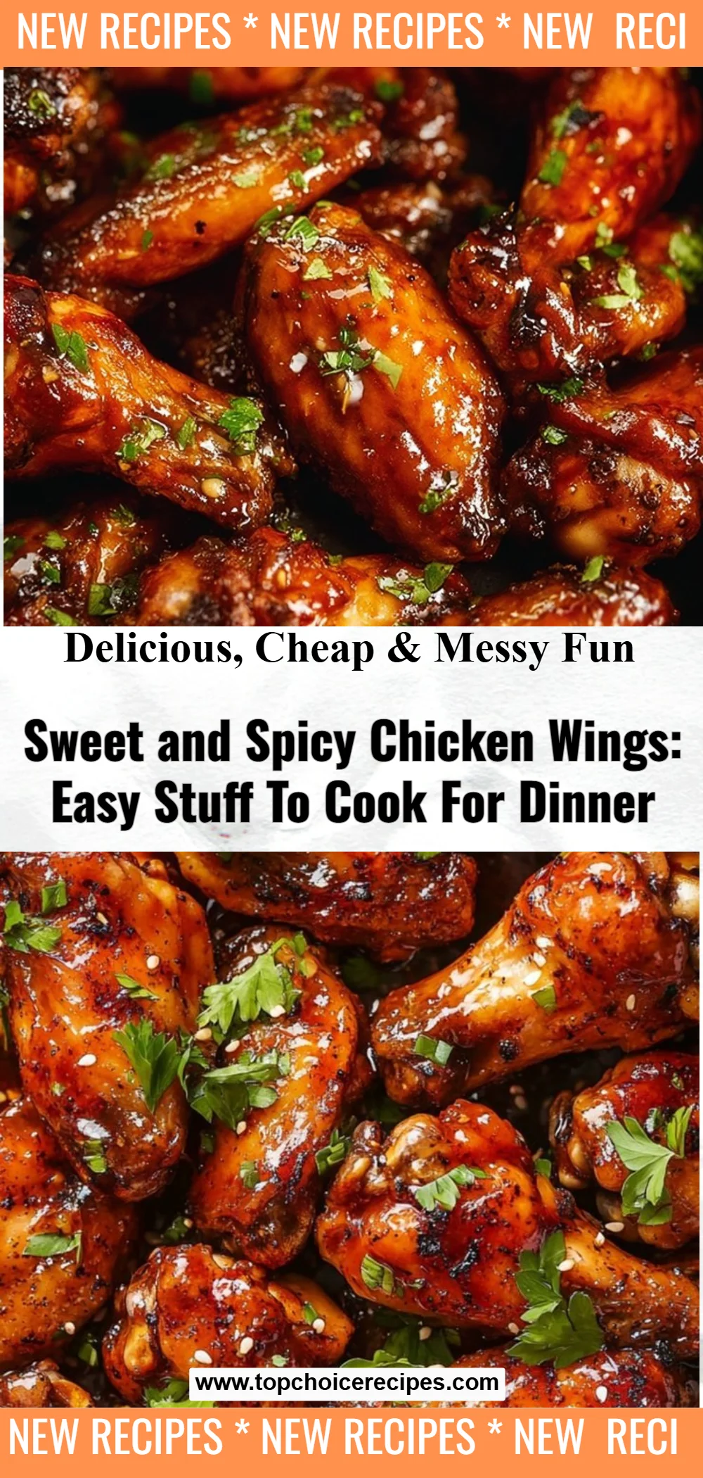 Sweet and Spicy Chicken Wings 5 Sweet and Spicy Chicken Wings