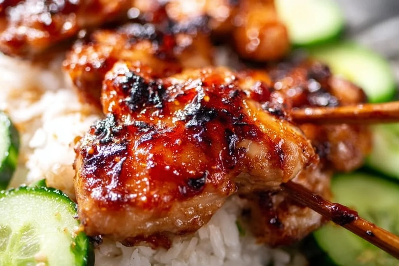Sweet Chili Glazed Chicken Thighs
