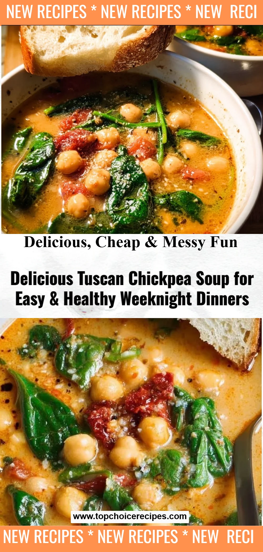 Tuscan Chickpea Soup