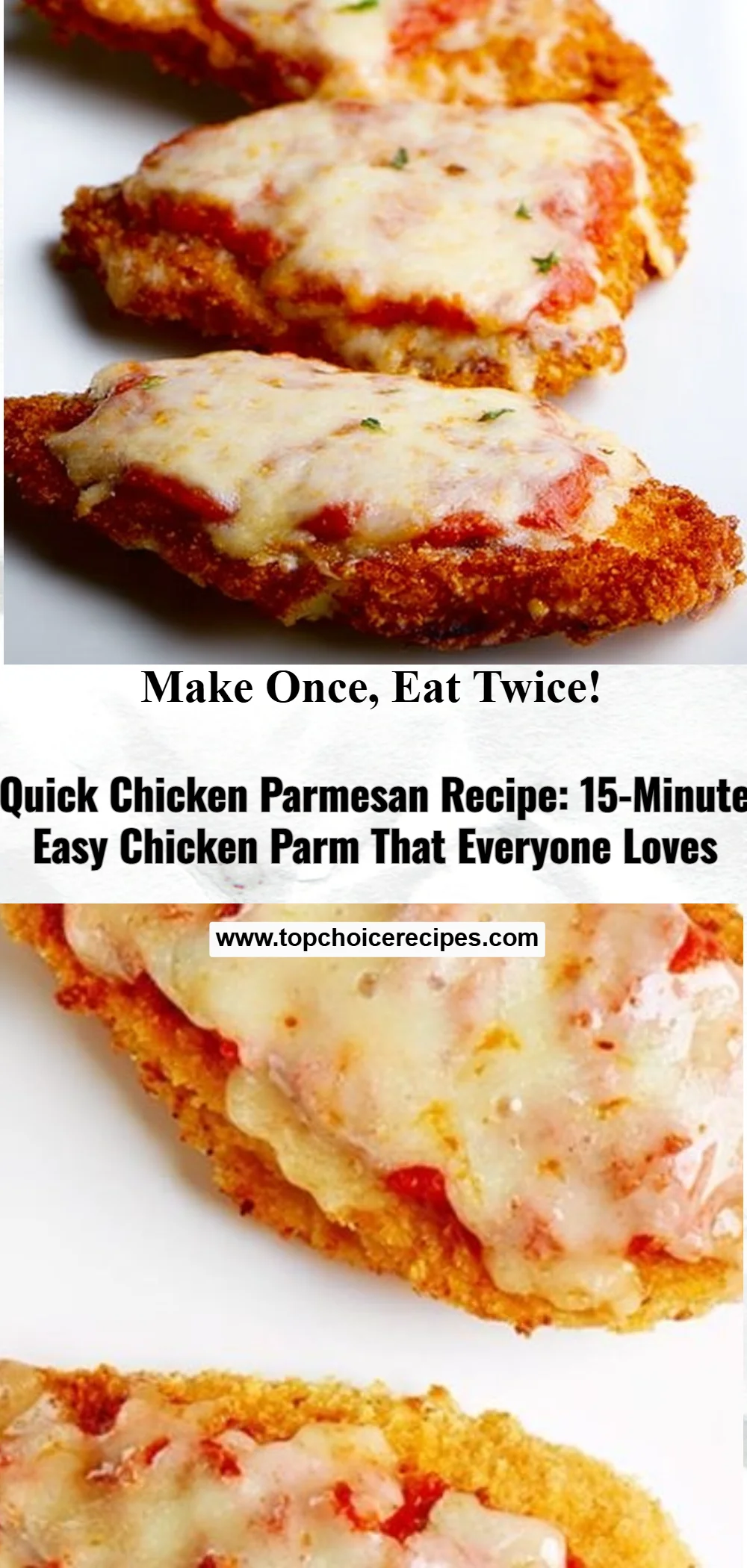 15-Minute Chicken Parmesan