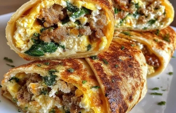 20-Minute Egg Sausage and Cheese Breakfast Rolls