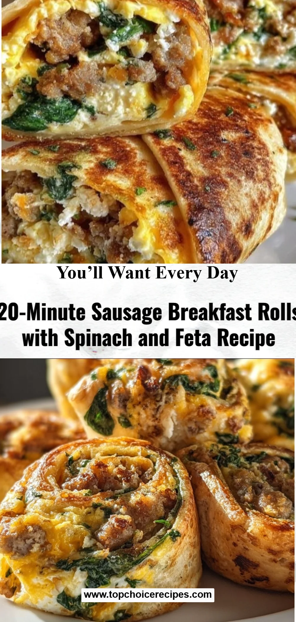 20-Minute Egg Sausage and Cheese Breakfast Rolls