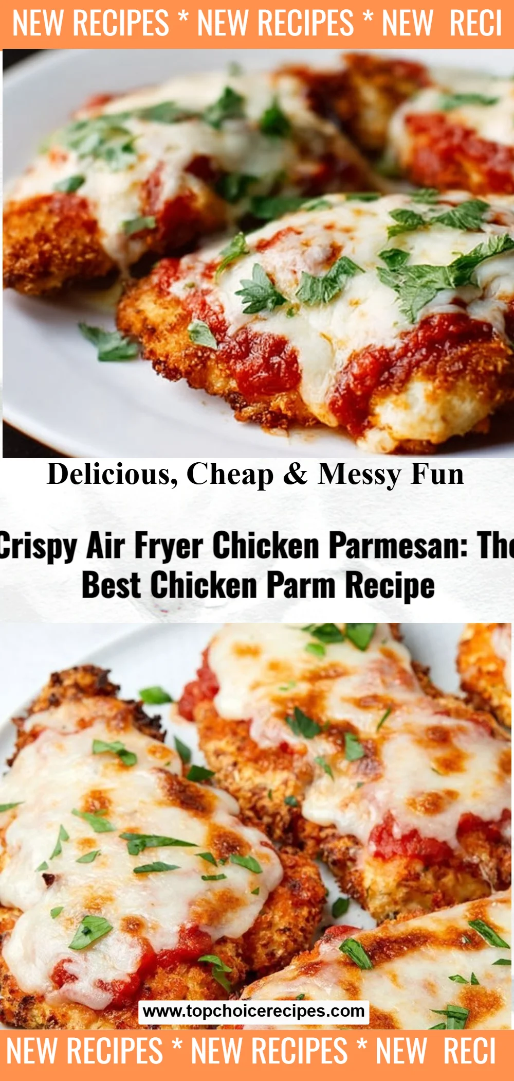 Air Fryer Chicken Parmesan