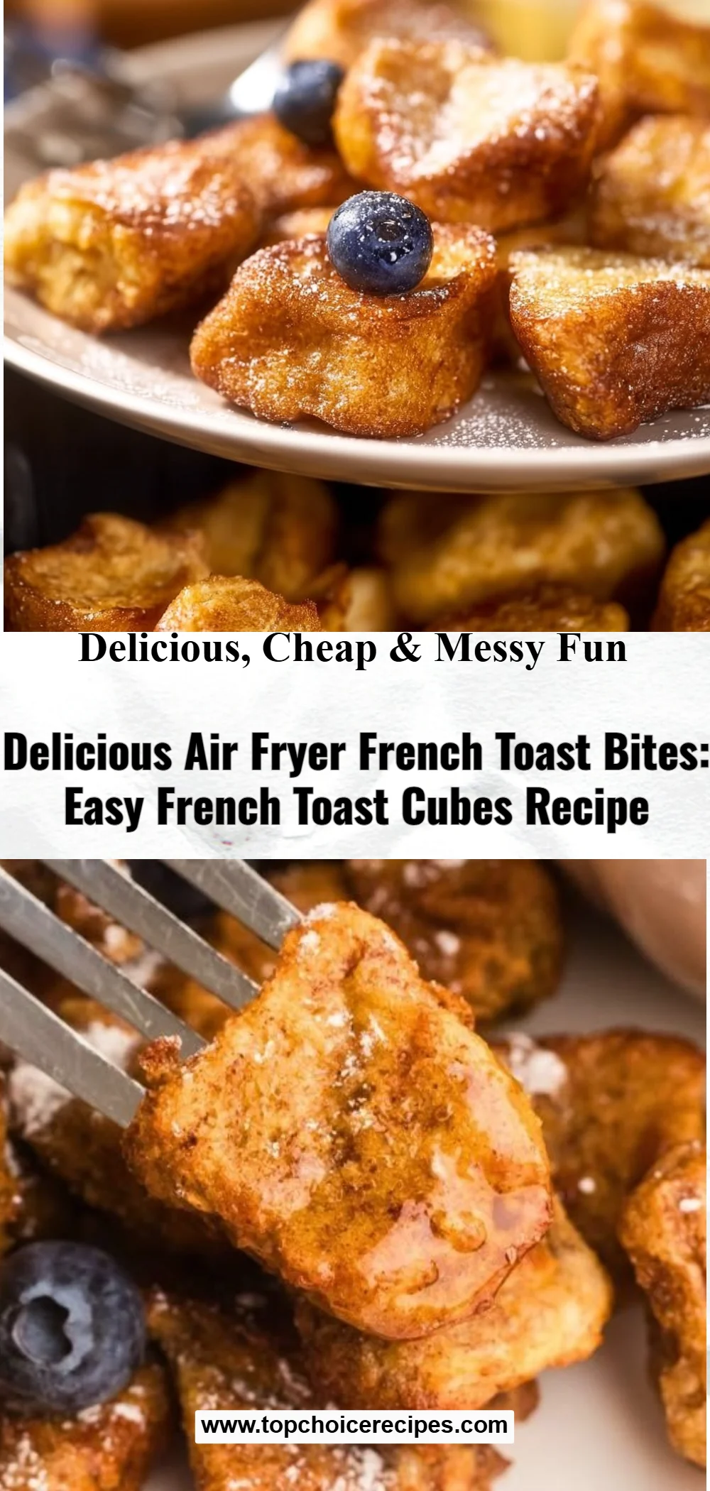 Air Fryer French Toast Bites 5 Air Fryer French Toast Bites