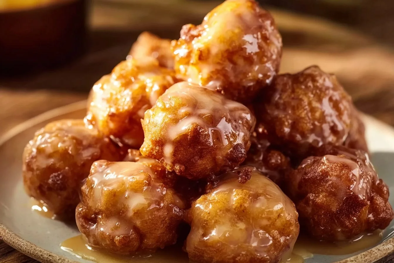 Apple Fritter Bites