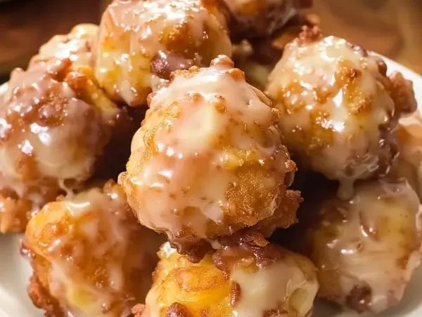 Apple Fritter Bites 5 Apple Fritter Bites