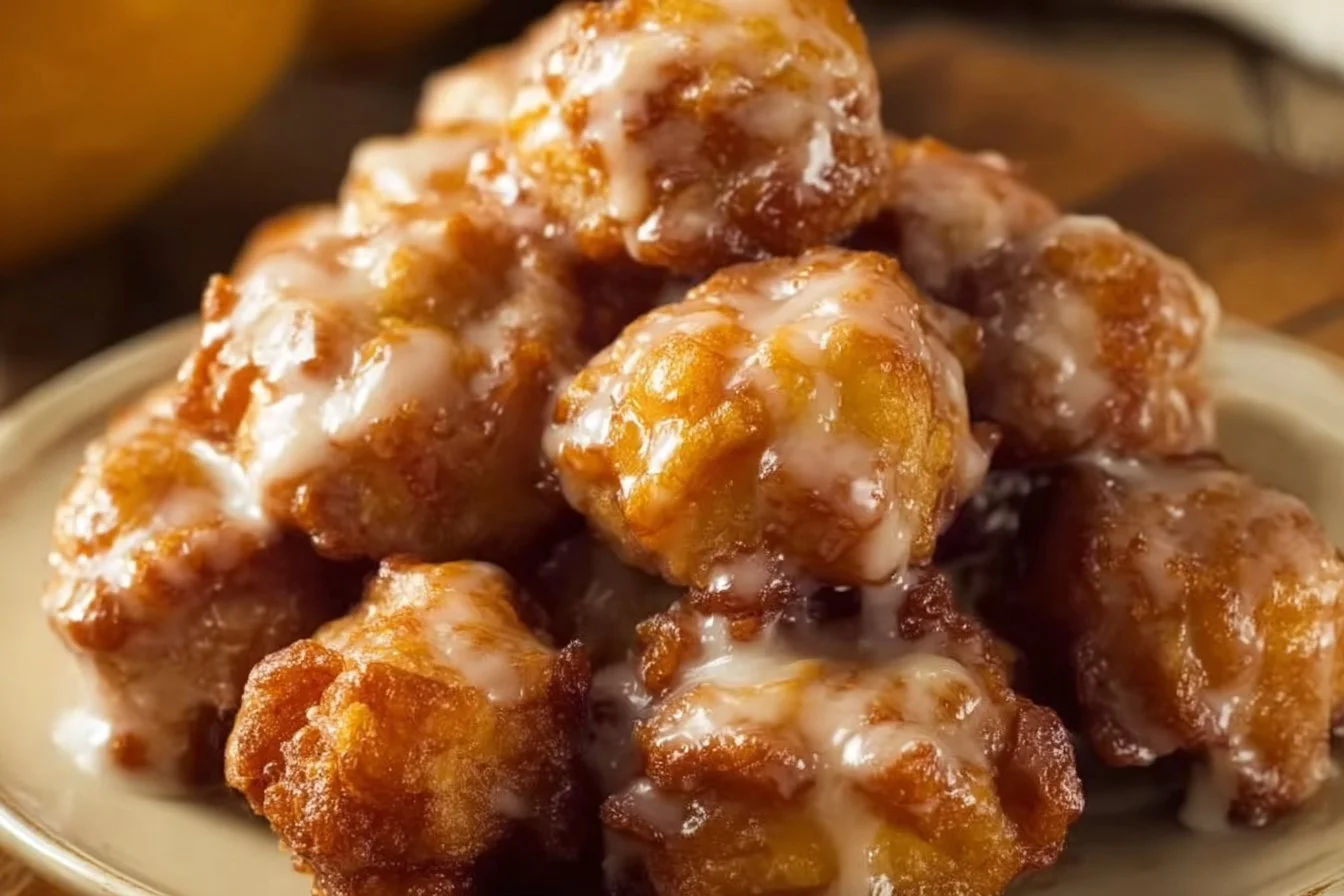 Apple Fritter Bites