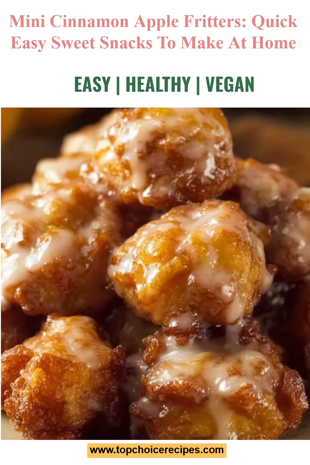 Apple Fritter Bites 5 Apple Fritter Bites