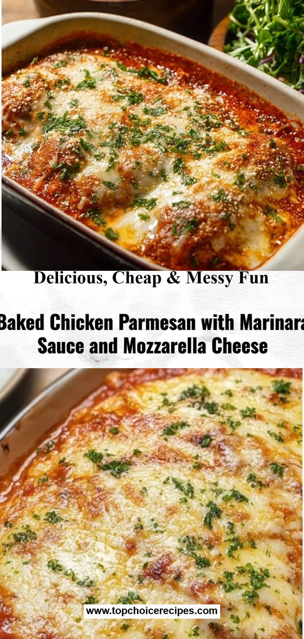 Baked Chicken Parmesan