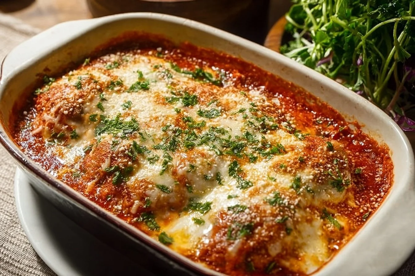 Baked Chicken Parmesan
