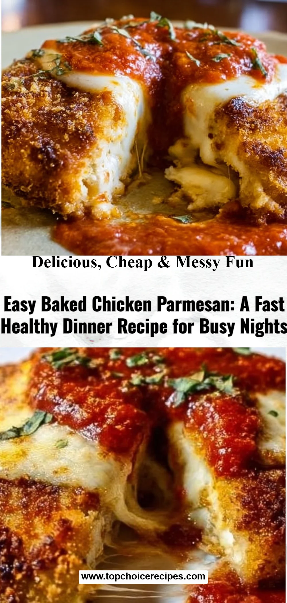 Baked Chicken Parmesan