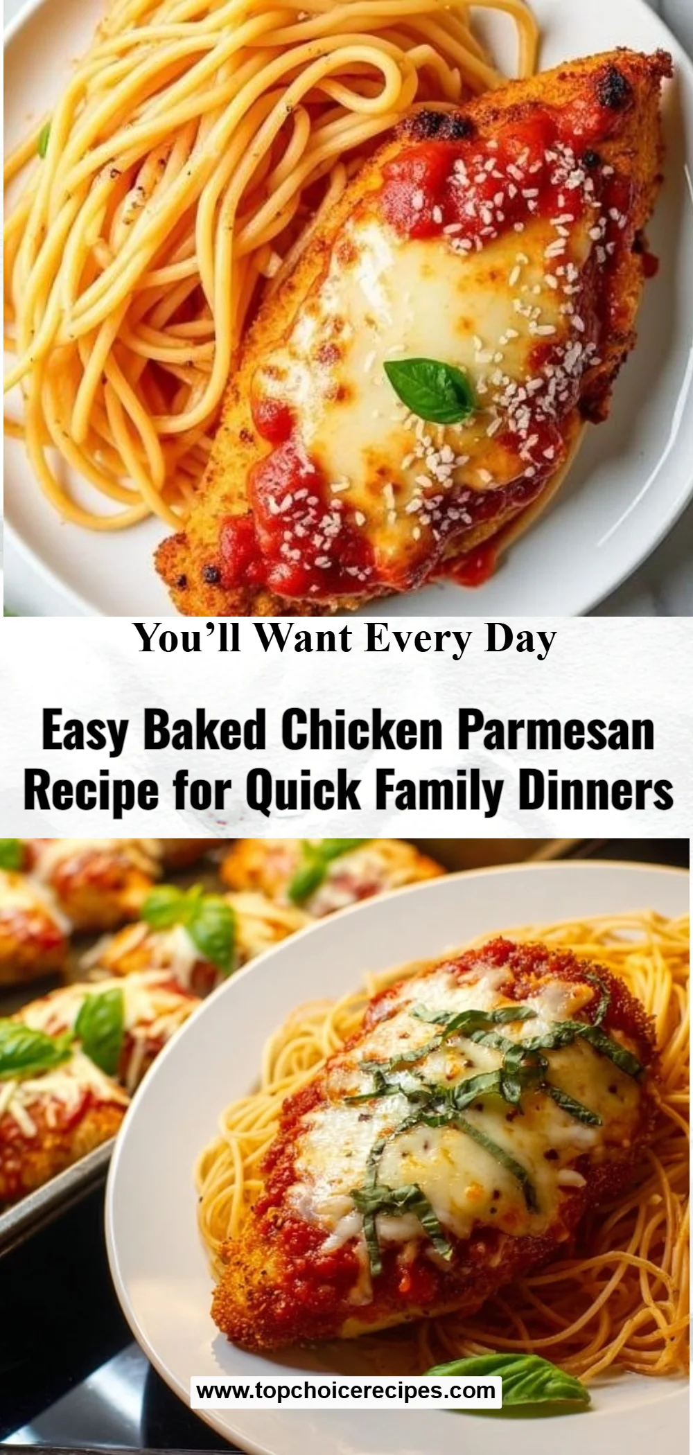 Baked Chicken Parmesan