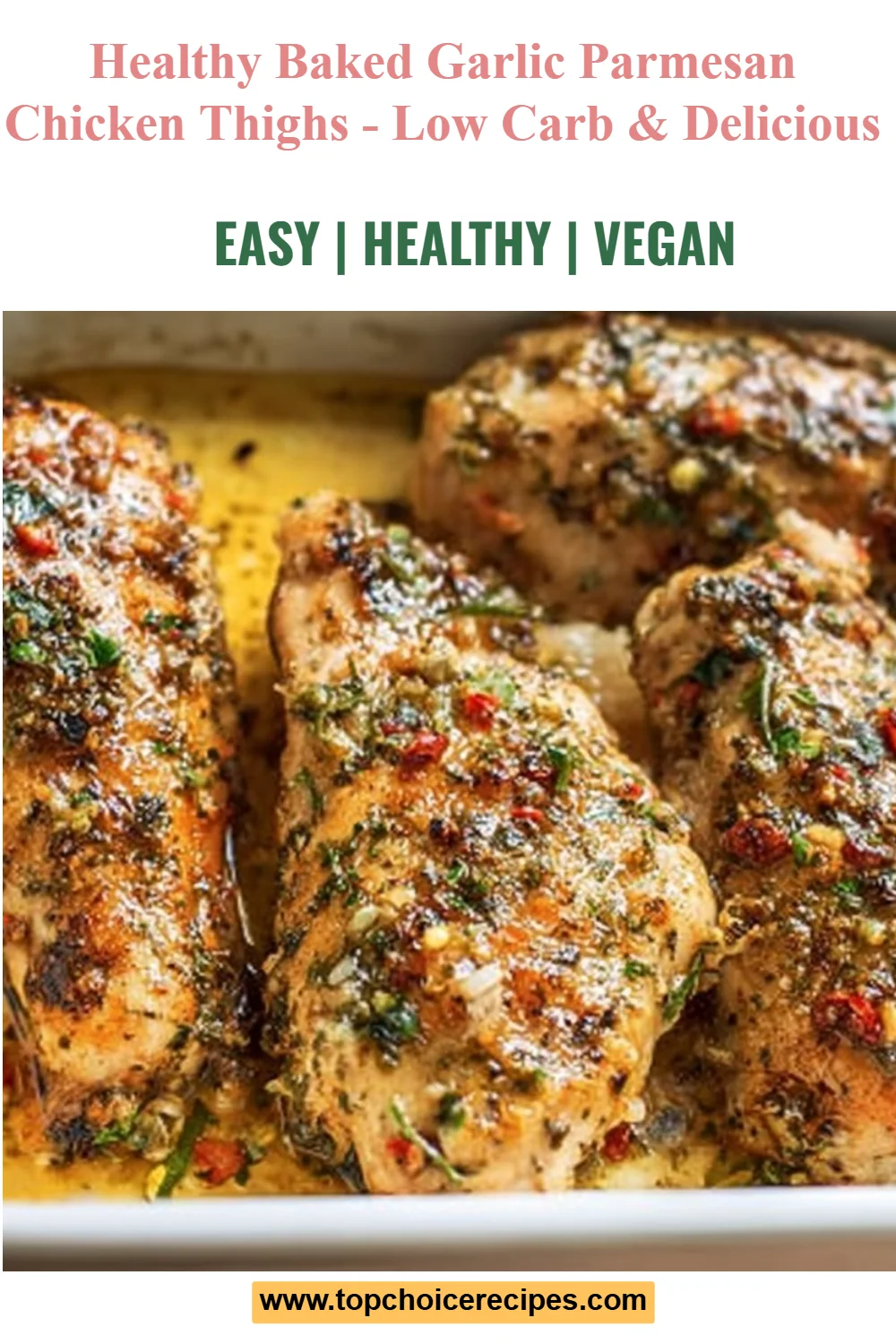 Baked Garlic Parmesan Chicken