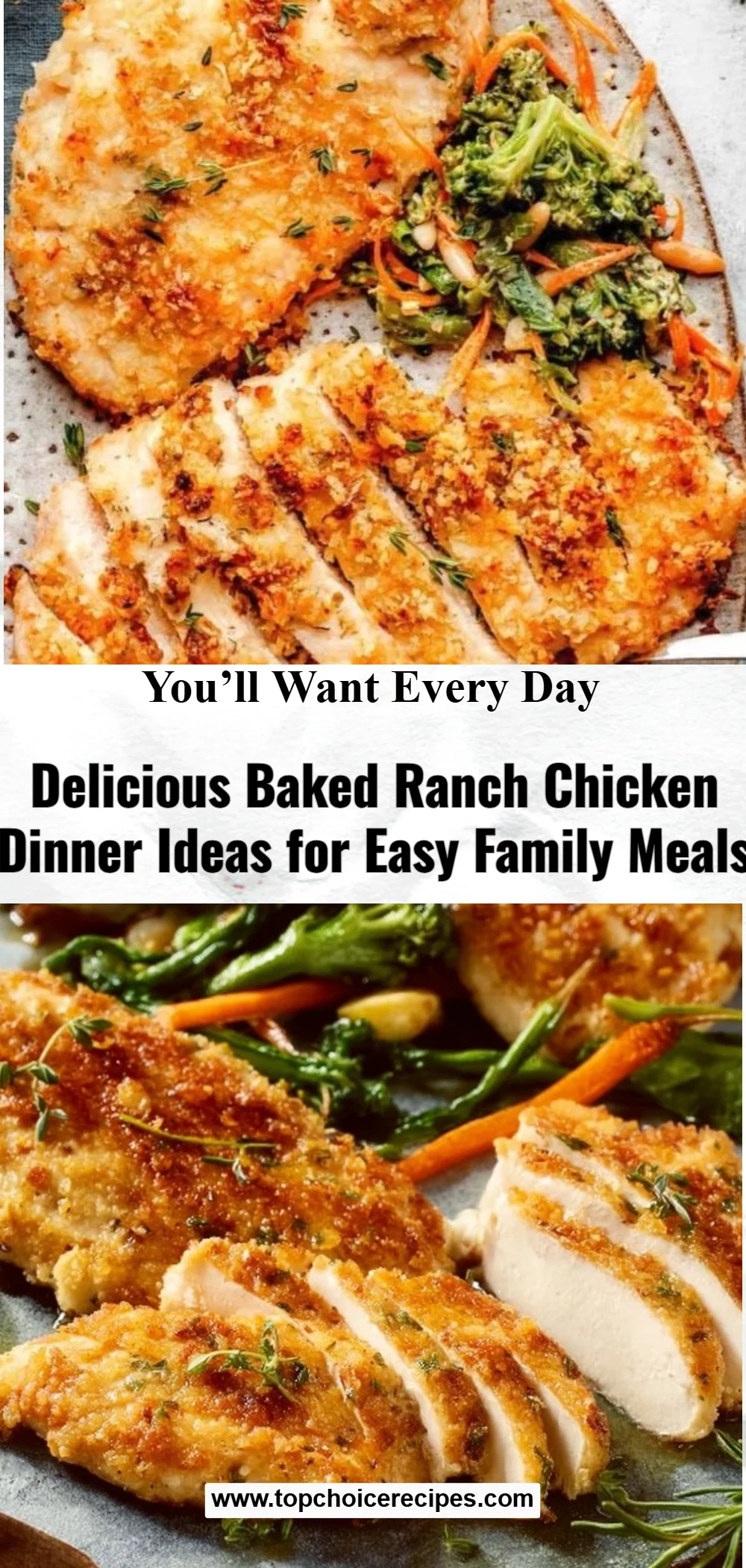 Baked Ranch Chicken