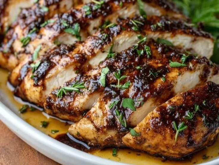 Balsamic Baked Chicken Breast 5 Balsamic Baked Chicken Breast