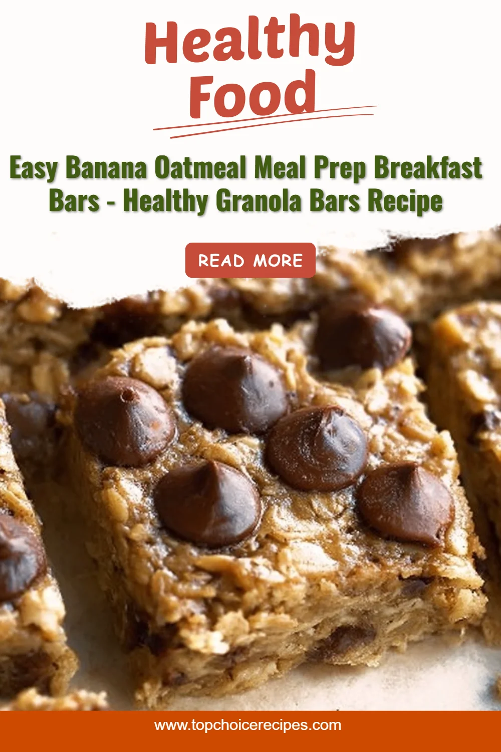 Banana Oatmeal Meal Prep Breakfast Bars