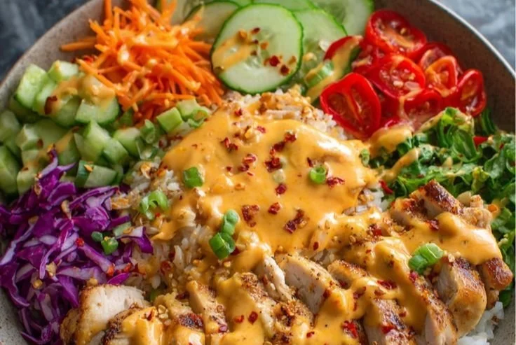 Bang Bang Chicken Bowl