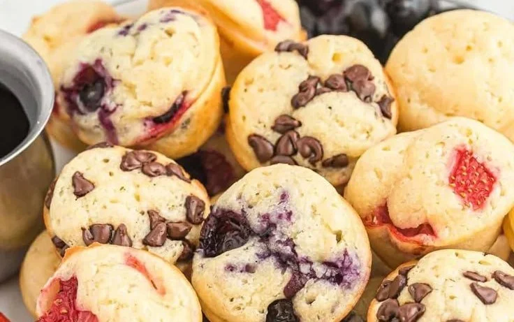 Bite-Sized Pancake Mini Muffins