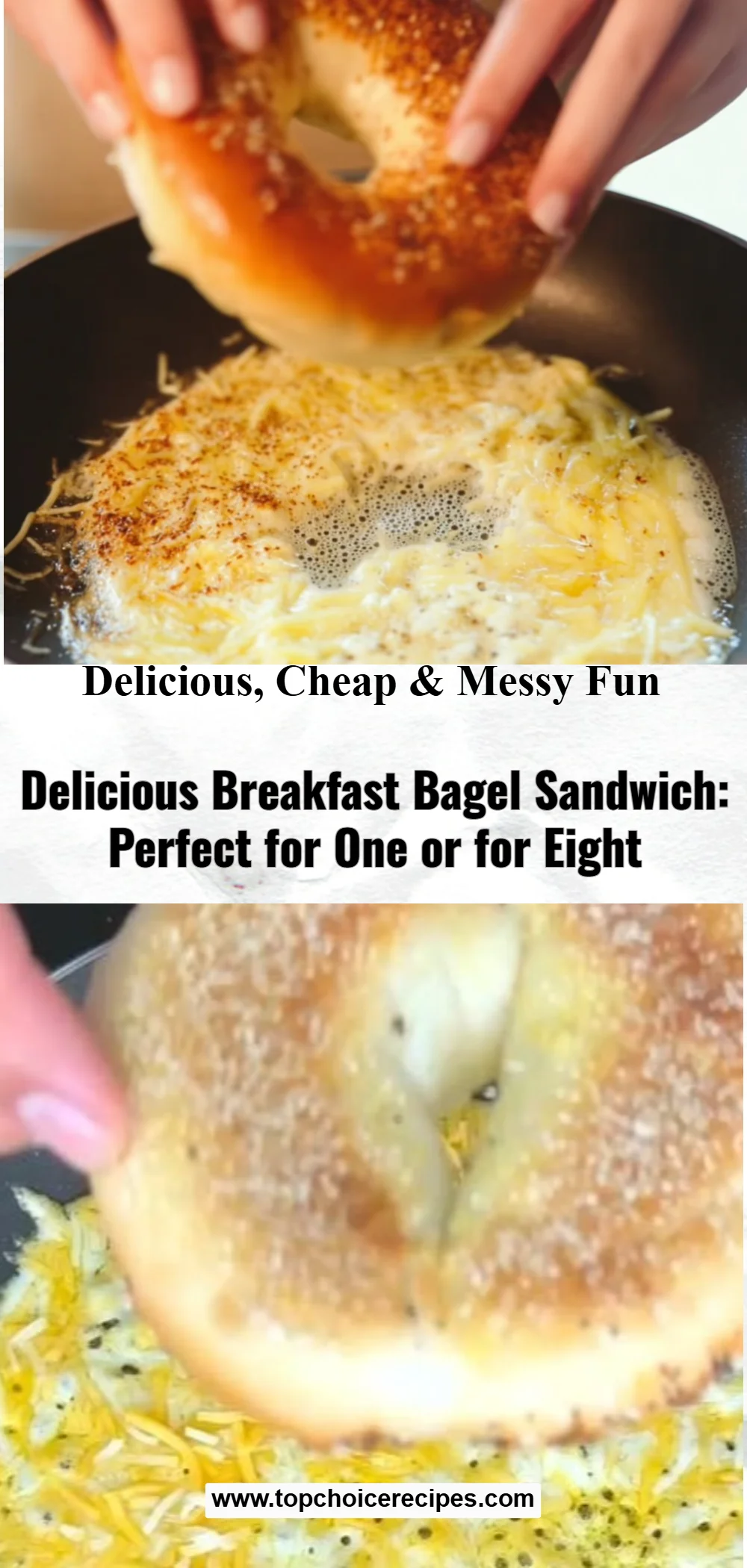 Breakfast Bagel Sandwich 6 Breakfast Bagel Sandwich