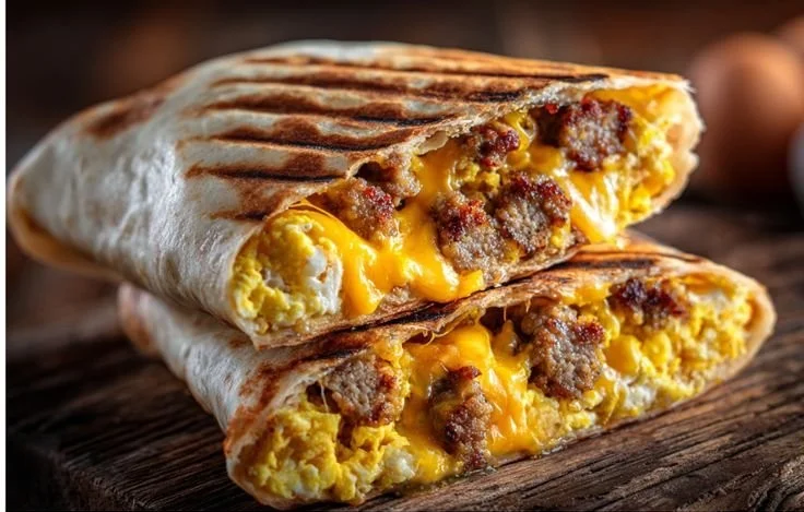 Breakfast Burrito Grilled Cheese 6 Breakfast Burrito Grilled Cheese
